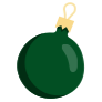Ornament Dark Green